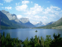 Wild Goose Island, Glacier Park